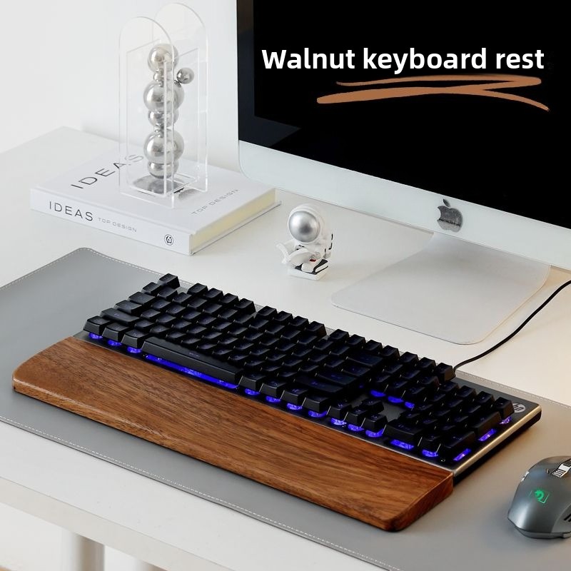 Solid Wood Keyboard Palm Rest  – обзор и цена Gaming Keyboard Ergo