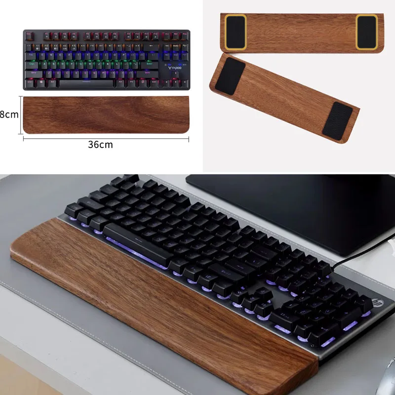 Solid Wood Keyboard Palm Rest  – обзор и цена Gaming Keyboard Ergo