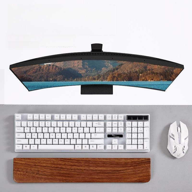 Solid Wood Keyboard Palm Rest  – обзор и цена Gaming Keyboard Ergo