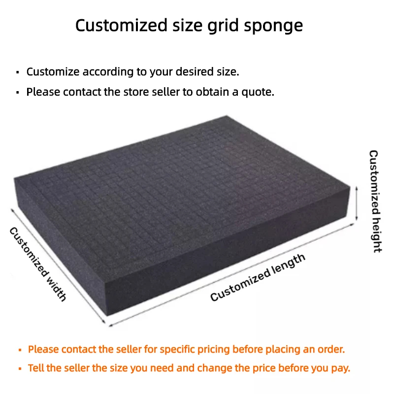 Pre-cut Foam Insert Precorte S – обзор и цена Polyurethane Foam Sheet