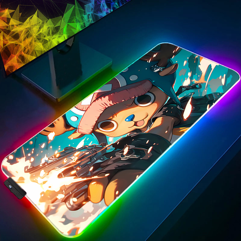 RGB Mouse Pad one piece Tony T – обзор и цена Gaming Keyboard No Rgb