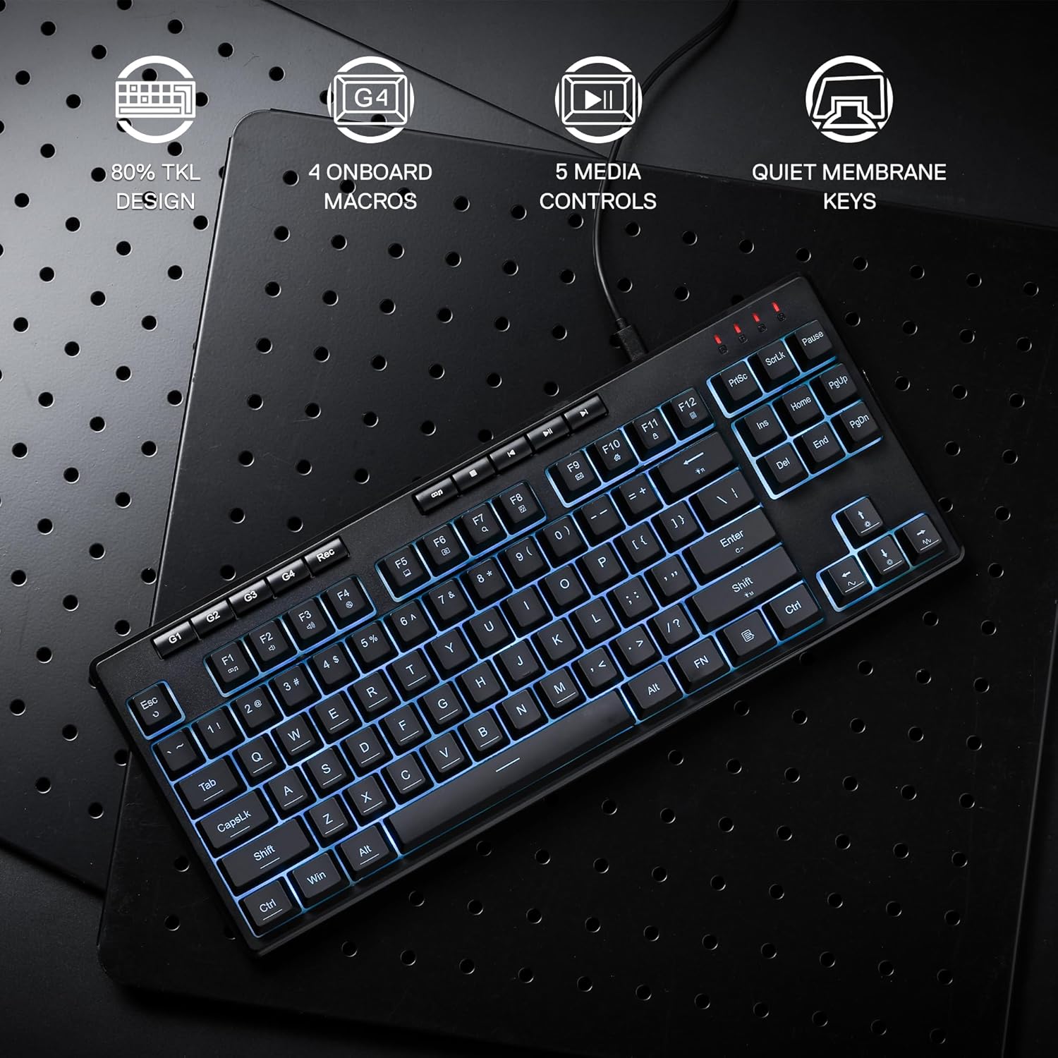 Redragon K516 Shiva TKL Wired  – обзор и цена Gaming Keyboard Tkl