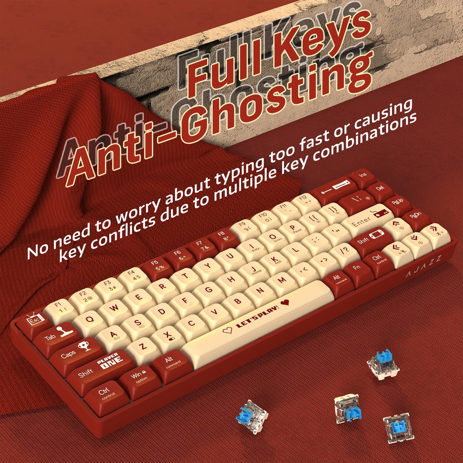 MAMBASNAKE x ATTACK SHARK AK68 – обзор и цена Gaming Keyboard Half