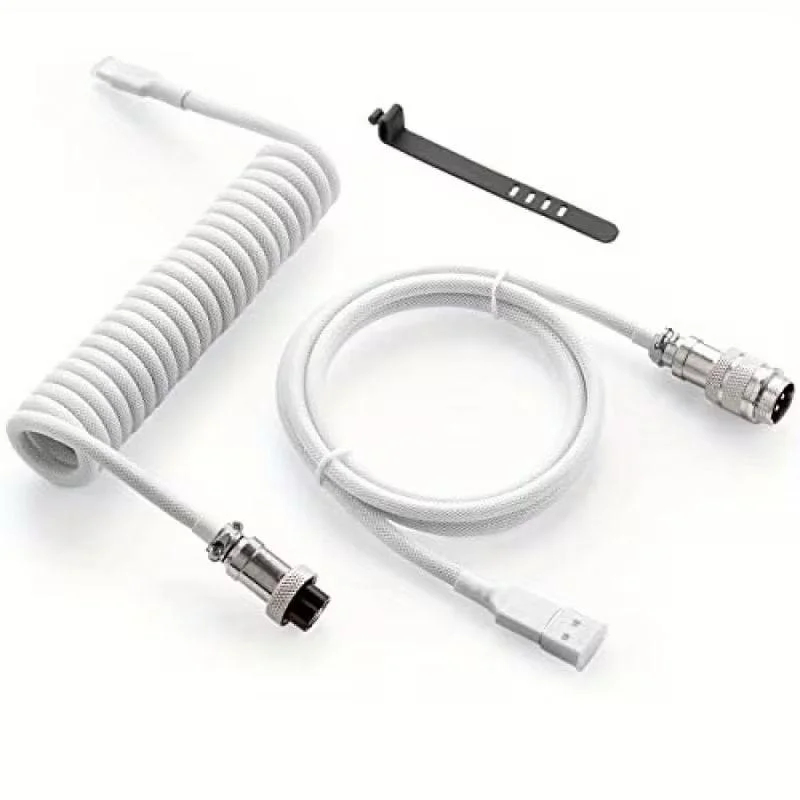Coiled USB-C Cable with Magnet – обзор и цена Gaming Keyboard Type C