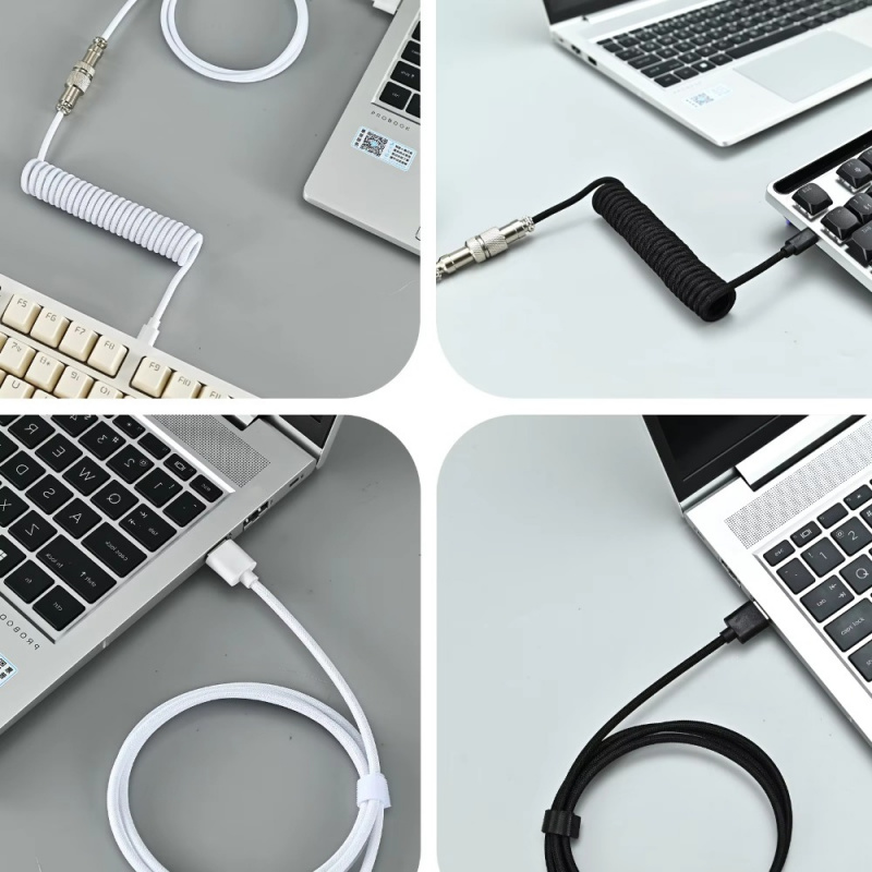 Coiled USB-C Cable with Magnet – обзор и цена Gaming Keyboard Type C