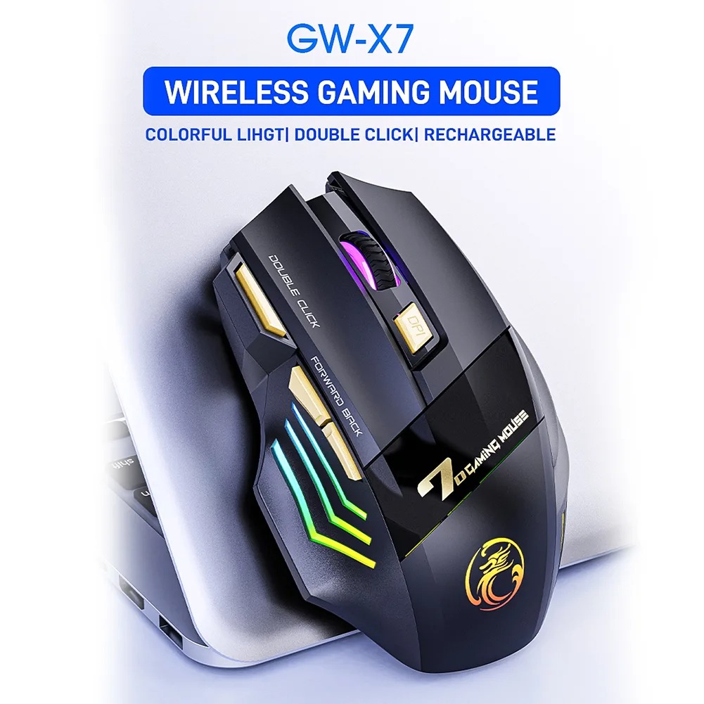 Wireless Gaming Mouse Portable – обзор и цена Gaming Keyboard Mouse Wireless