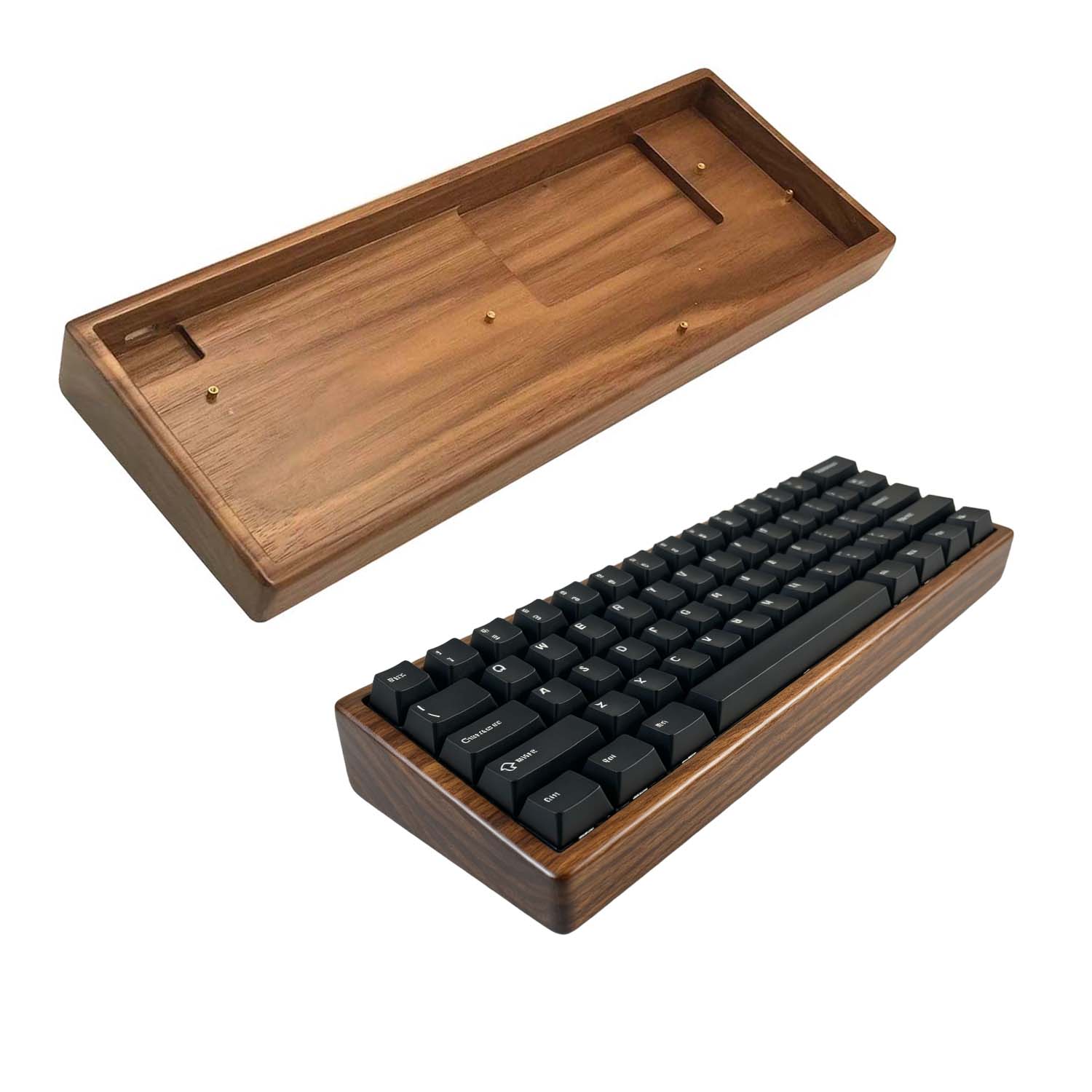 Wooden Walnut Beach Mechanical – обзор и цена Hot Swap Pcb