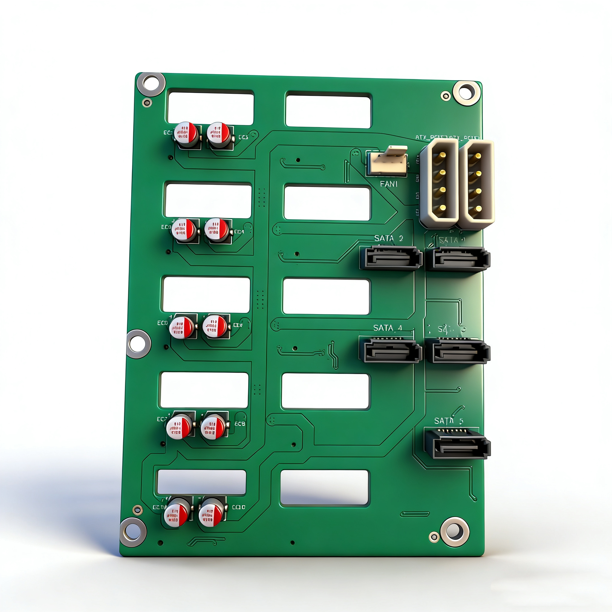5-Bay SATA Hard Drive Backplan – обзор и цена Hot Swap Pcb