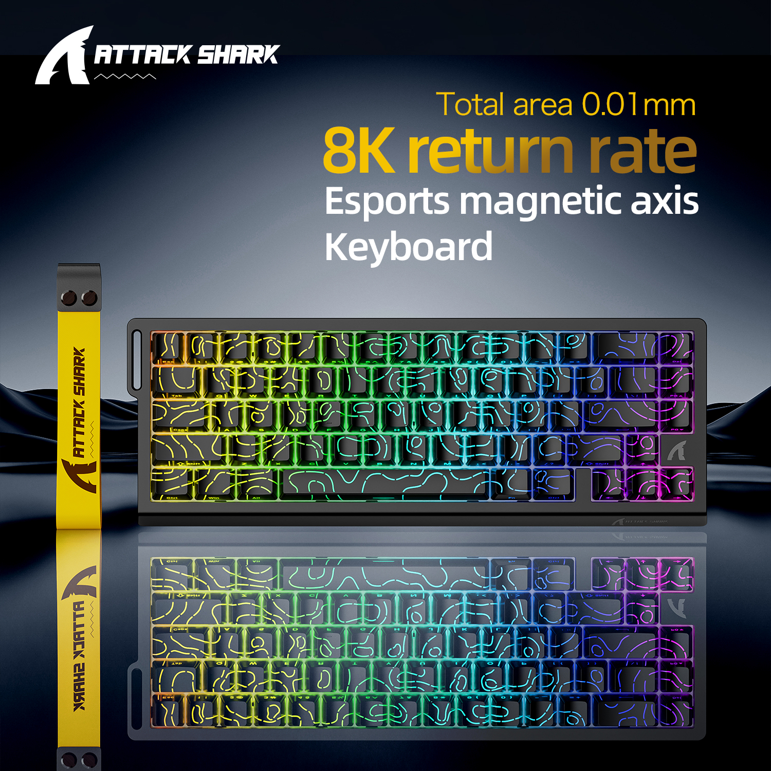 ATTACK SHARK X68HE Magnetic Ke – обзор и цена Gaming Keyboard Expensive