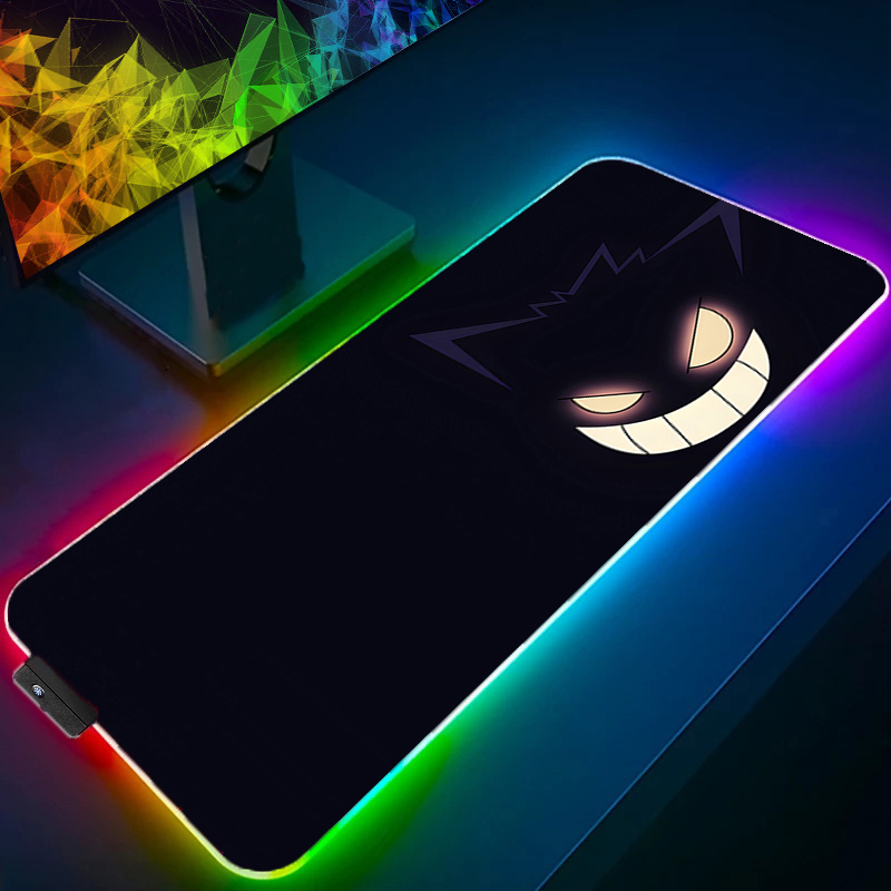 RGB Mouse Pad Pokemon Pikachu  – обзор и цена Gaming Keyboard No Rgb