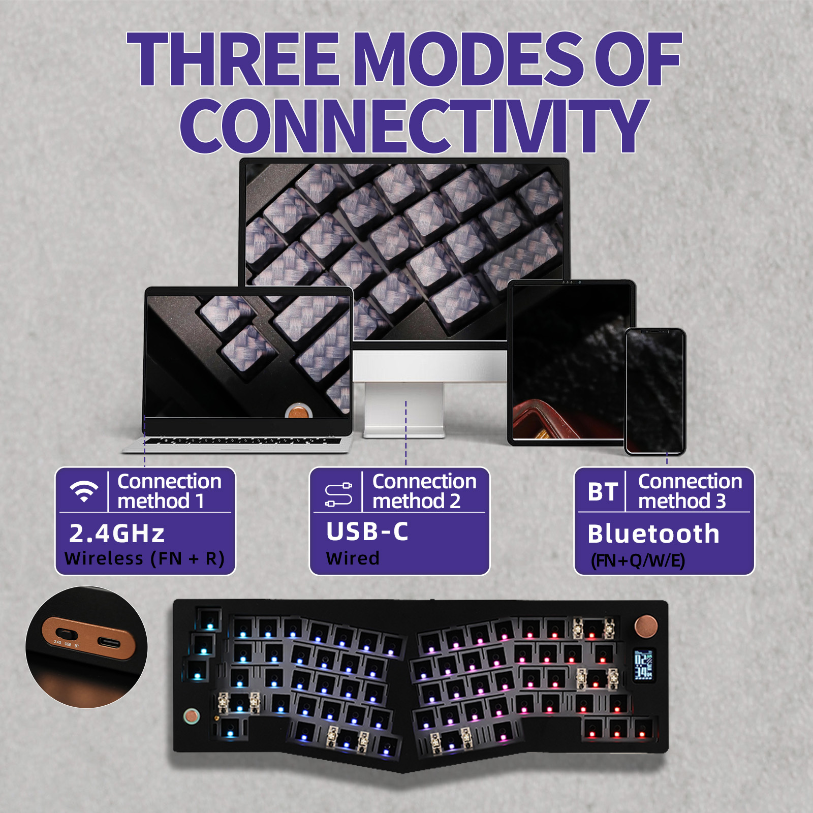 CIDOO ABM066 Barebones Kit Ali – обзор и цена Gaming Keyboard Tkl