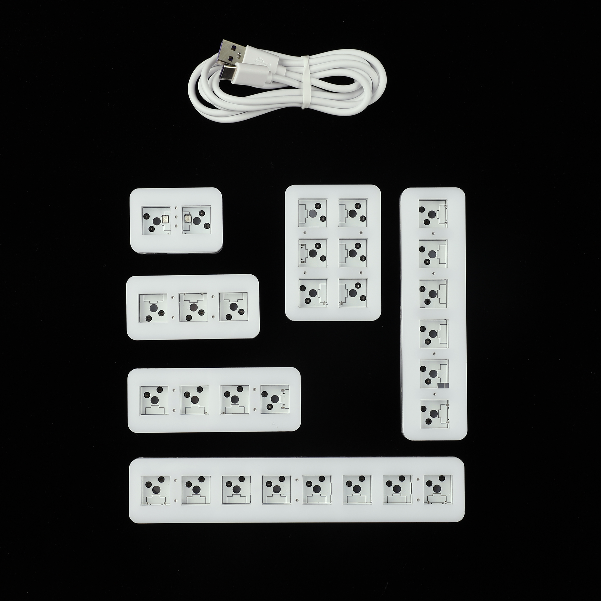 3 4 6 8 Key Hotswap Mini Keypa – обзор и цена Gaming Keyboard Type C