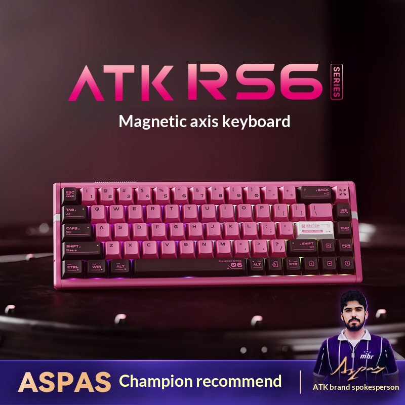 ATK RS6 Aluminum Hall Effect M – обзор и цена Gaming Keyboard Expensive