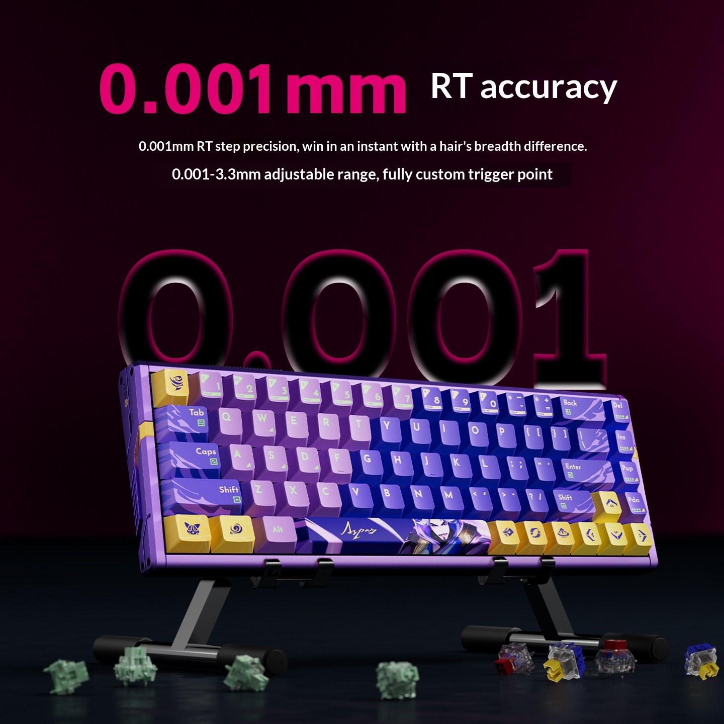 ATK RS6 Aluminum Hall Effect M – обзор и цена Gaming Keyboard Expensive
