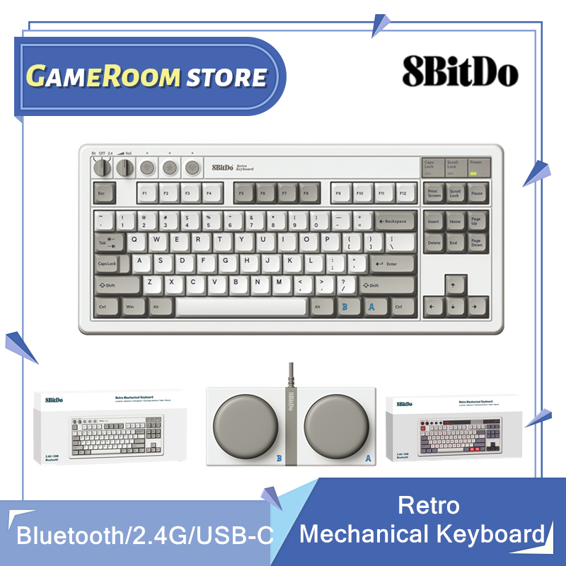 8Bitdo Retro Mechanical Keyboa – обзор и цена Gaming Keyboard Type C