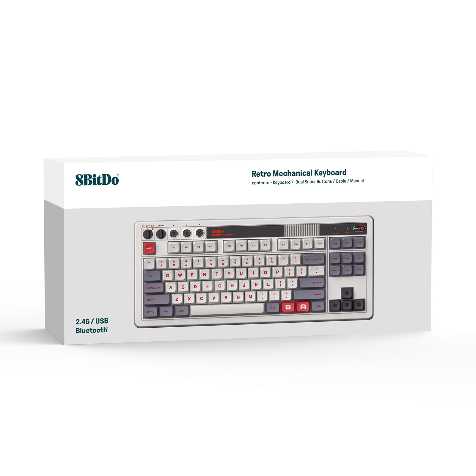 8Bitdo Retro Mechanical Keyboa – обзор и цена Gaming Keyboard Type C
