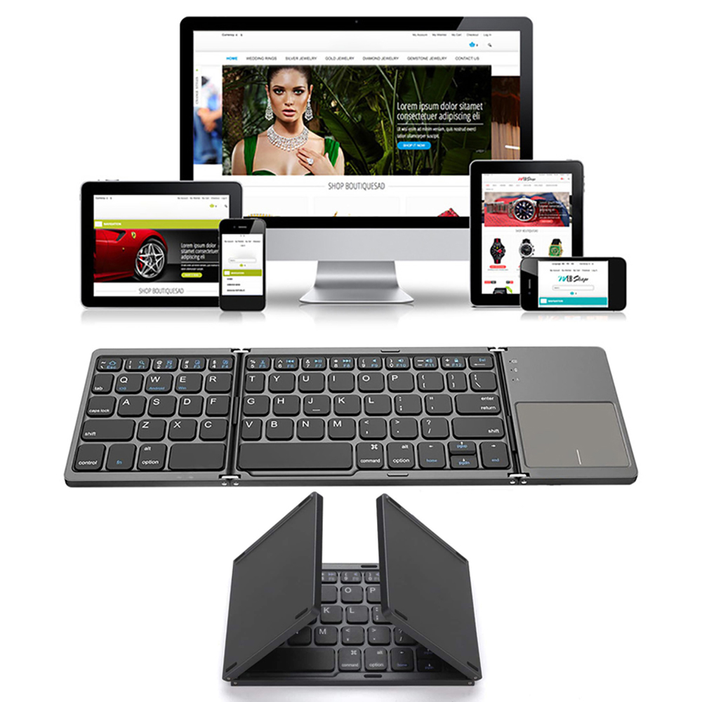 Portable Foldable Folding Keyb – обзор и цена Gaming Keyboard Budget