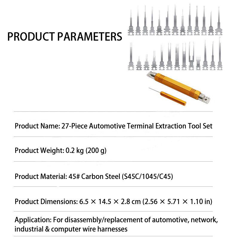 27-Pc Metal Terminal Pin Extra – обзор и цена Aviator Connector Kit
