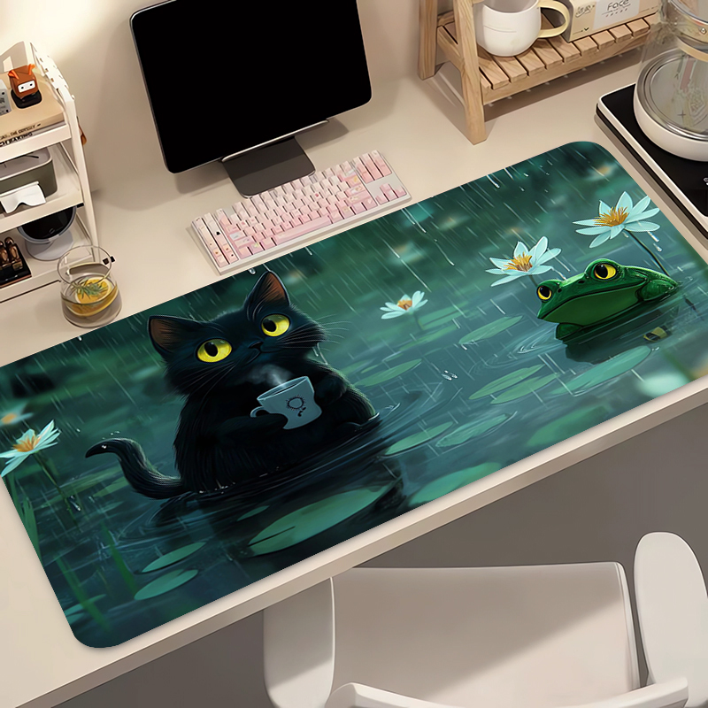 Kawaii Black Cat Silicone Soft – обзор и цена Gaming Keyboard Tactile