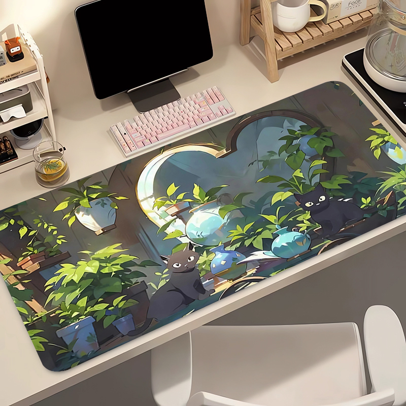 Kawaii Black Cat Silicone Soft – обзор и цена Gaming Keyboard Tactile