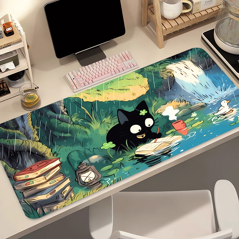 Kawaii Black Cat Silicone Soft – обзор и цена Gaming Keyboard Tactile
