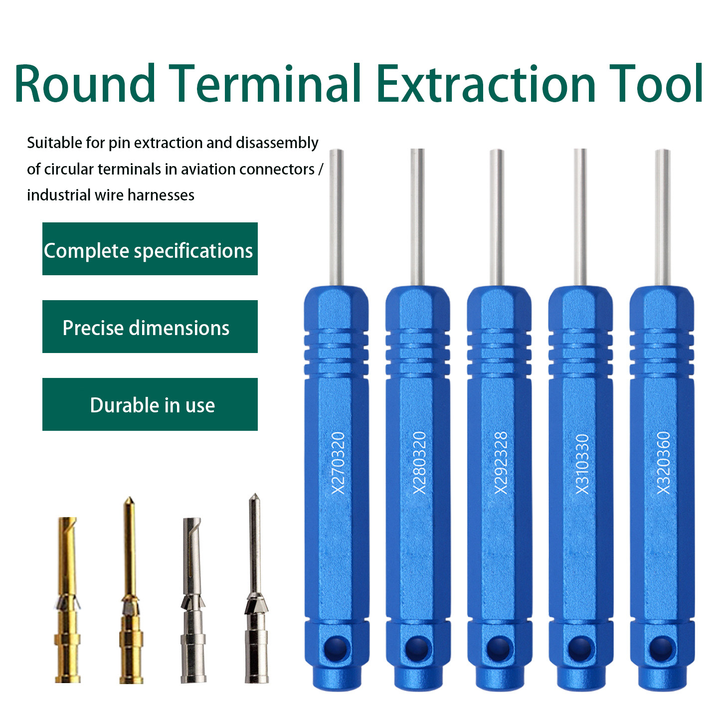 10-Pc Tubular Terminal Extract – обзор и цена Aviator Connector Kit
