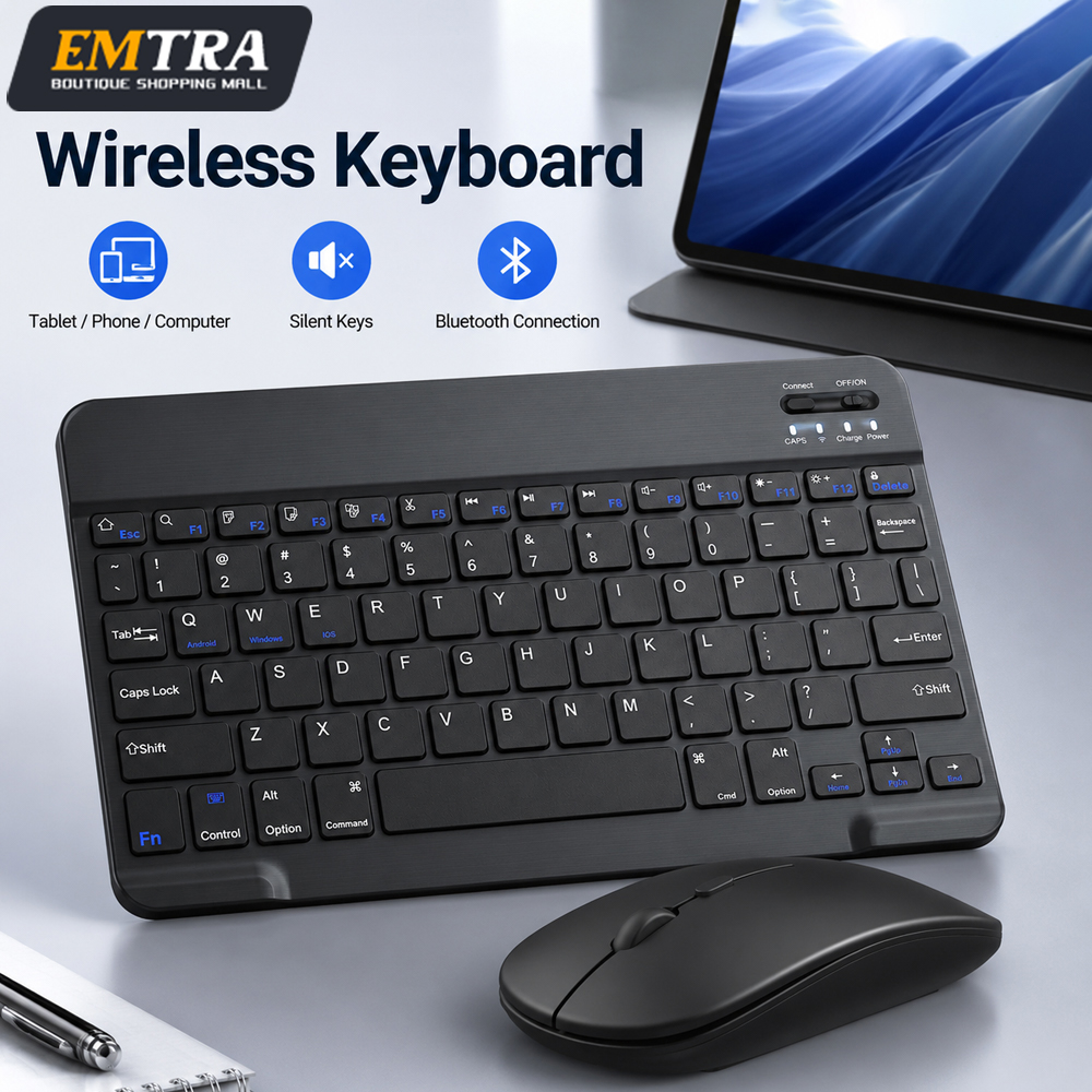 Bluetooth Wireless Keyboard Fo – обзор и цена Gaming Keyboard Mouse Wireless