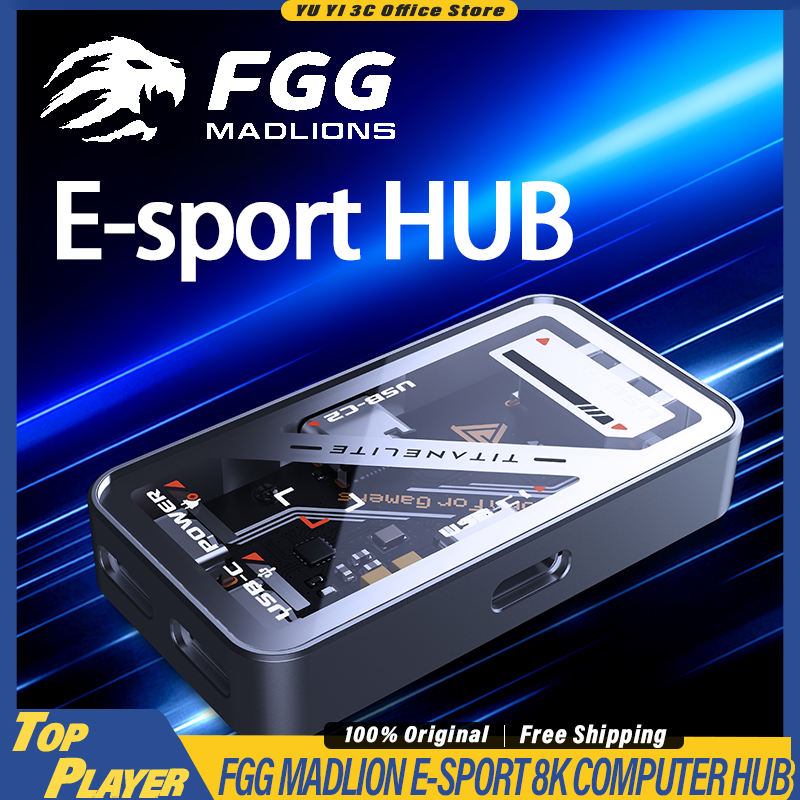 FGG MADLIONS Gaming USB Hub St – обзор и цена Gaming Keyboard Splitter