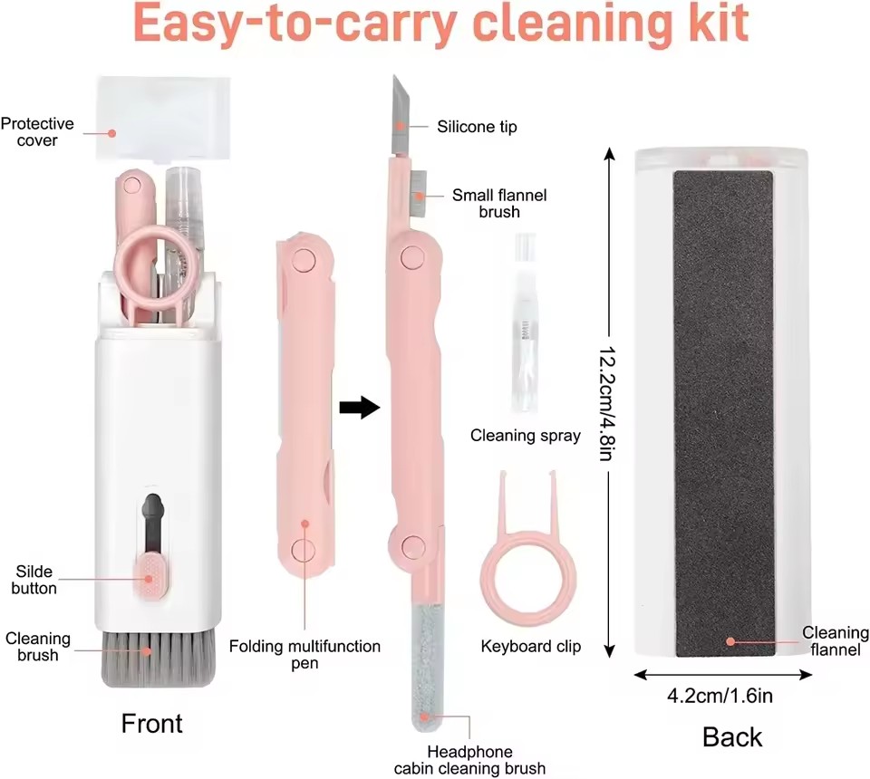 7 in 1 Cleaning Kit Computer K – обзор и цена Keycap Puller Ring