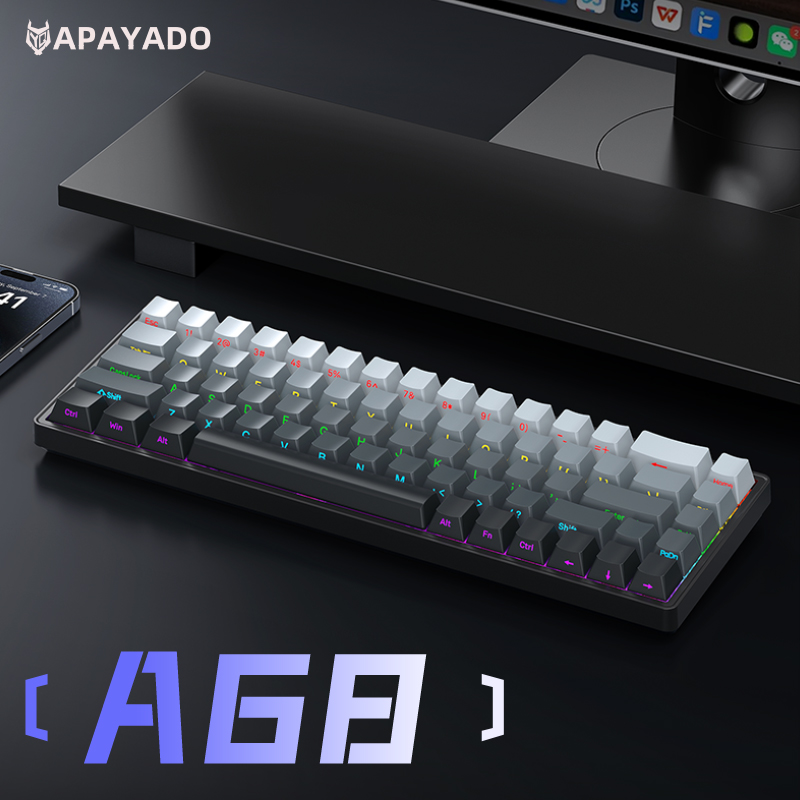 APAYADO A68 Wired Mechanical K – обзор и цена Gaming Keyboard Half