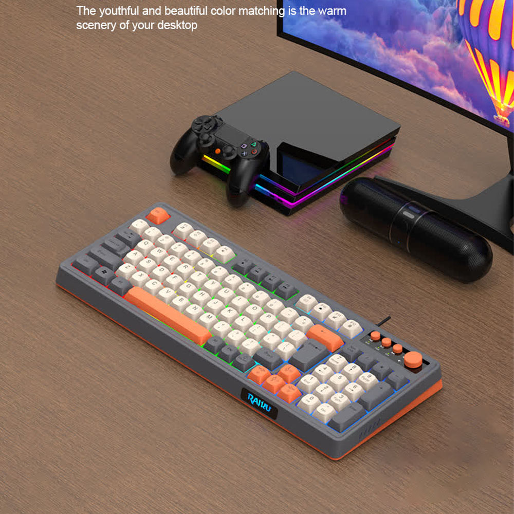 Backlight RAIKU K98 Keyboard R – обзор и цена Gaming Keyboard Half