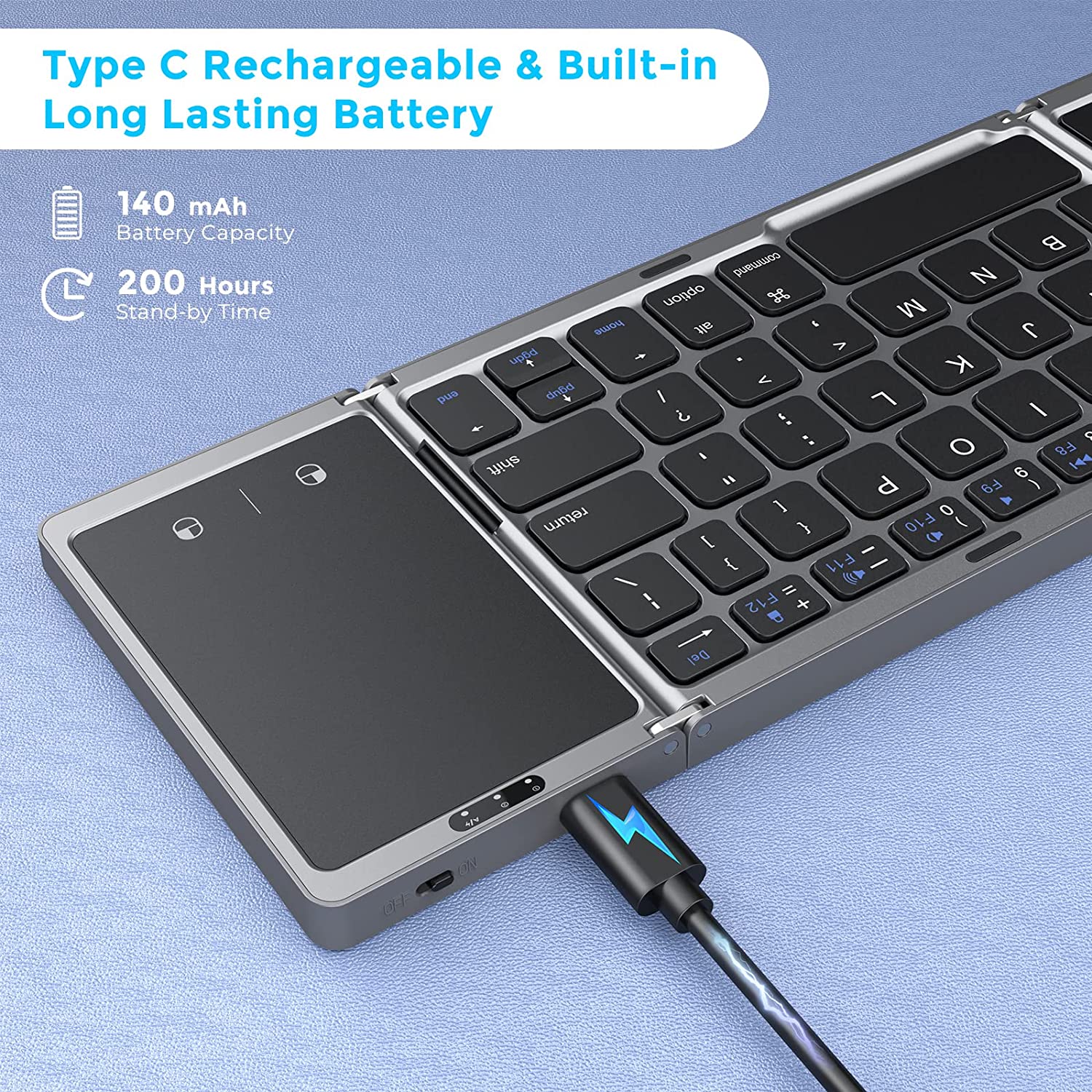 Seenda Foldable Wireless Bluet – обзор и цена Gaming Keyboard Budget