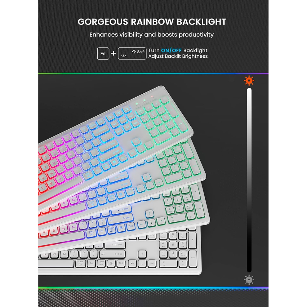 Backlit Wireless Keyboard and  – обзор и цена Gaming Keyboard Mouse Wireless