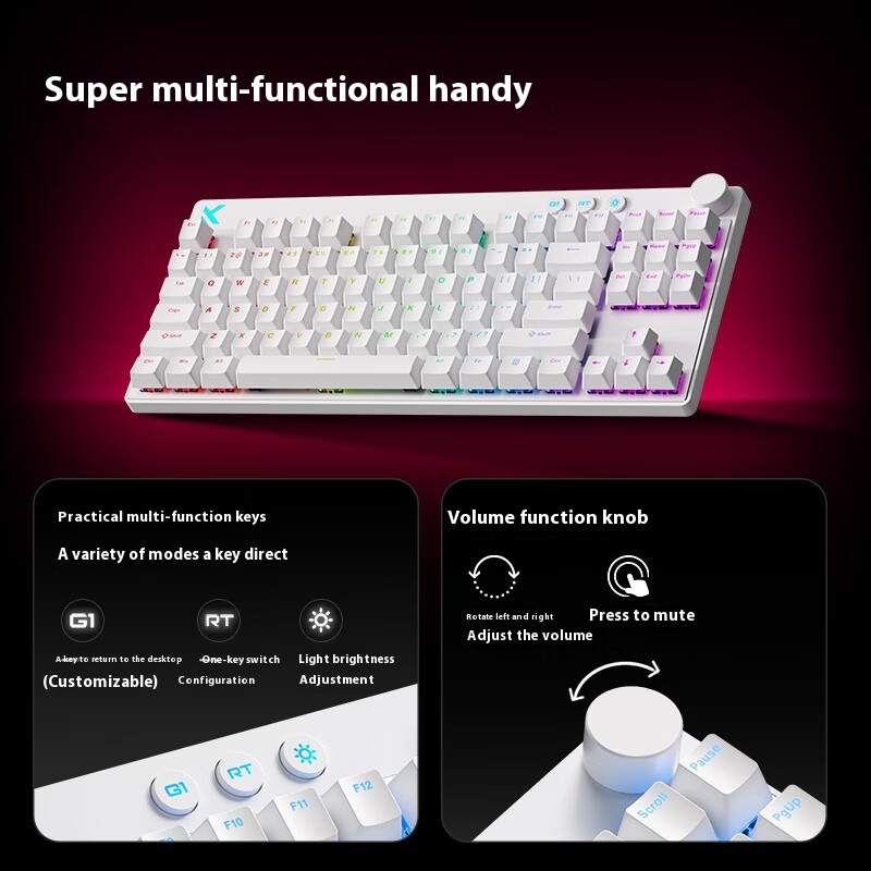 Sales Mchose Mix87 Multifuncti – обзор и цена Gaming Keyboard Expensive